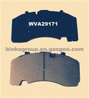 WVA29171 BPW TRUCK BRAKE PAD OEM09.801.06.95.0