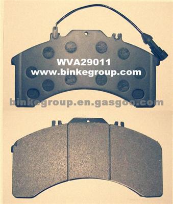 WVA29011 IVECO TRUCK BRAKE PAD OEM1906191