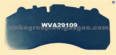 WVA29109 VOLVO MAN BENZ SCANIA DAFTRUCK BRAKE PAD OEM2992348