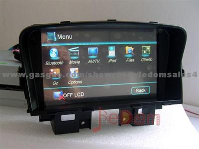 2 Din Gps & Dvd In Car Special For Chevrolet Cruze With 7