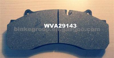 WVA29143 SCANIA TRUCK BRAKE PAD OEM81163