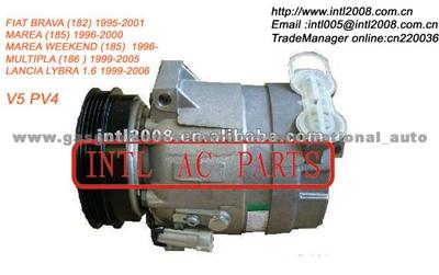 V5 Compressor FIAT BRAVA MAREA /MAREA WEEKEND (185) MULTIPLA / LANCIA LYBRA 1.6 1995- 46525369 1140053 1135296 55192057