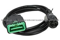 30pin Female To OBD Malemain Cable PSA,Citroen Cable