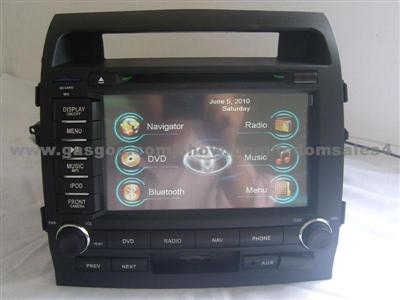 Auto Audio Stereo GPS Navigation System For Toyota Land Cruiser