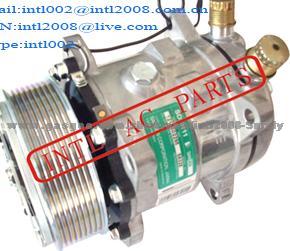 Auto Ac Compressor For Sanden 5H14 508 SD5H14 SD508 6652 119mm PV8