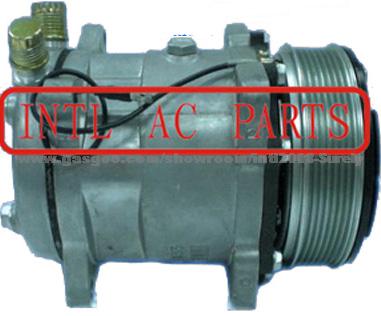 Auto Ac Compressor For Sanden 5H14 508 SD5H14 SD508 4514 6628 6629 6655 9537 119mm PV7