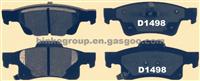 D1498-8698 DODGE AND JEEP BRAKE PAD OEM68052386AA