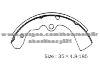 Brake Shoe Set for NISSAN 41060-G1625