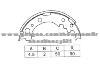 Brake Shoe Set for NISSAN 44060-G3225