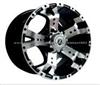 16*8 SUV Rims In Black Machined