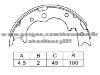 Brake Shoe Set for TOYOTA S4653-01260