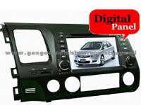 WD6048 Honda Civic car DVD Digital panel 5.1 channel