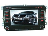 WD6050 VW car DVD with bluetooth phonebook digital panel