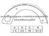 Brake Shoe Set for MG 36160-T9325