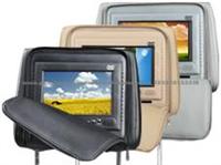 L0231 2X7 Inch Digital Screen Leather Car Headrest DVD Player- One Pair, Zipper Cover, Support IR Earphone (L0231, GRAY)Model Number: L0231