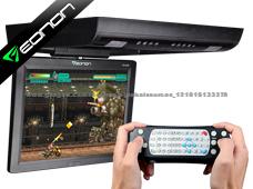 15 Inch Digital Screen Touch Button Flip Down DVD Player/Game FunctionModel Number: D3103G