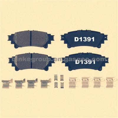 D1391-8500 LEXUS BRAKE PAD OEM04465-0E010