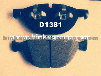 D1381-8490 BMW BRAKE PAD OEM34116778048