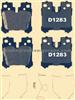 D1283-8399 LEXUS BRAKE PAD OEM04466-0W010
