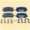 D1281-8397 ACURA AND HONDA BRAKE PAD OEM43022-SZA-A00