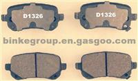 D1326-8438 CHRYSLER、DODGE BRAKE PAD OEM68029887AA