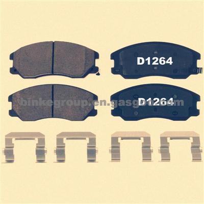 D1264-8381 CHEVROLET、OPEL、VAUXHALL BRAKE PAD OEM96626070