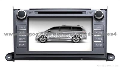 Car DVD GPS For Toyota Sienna