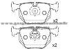 Brake Pad Set for BMW 34 21 6 761 250