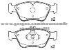 Brake Pad Set for MERCEDES BENZ 002 420 96 20