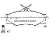 Brake Pad Set for VOLKSWAGEN 251 698 151 F