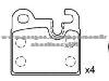 Brake Pad Set for BMW 34 21 1 150 556