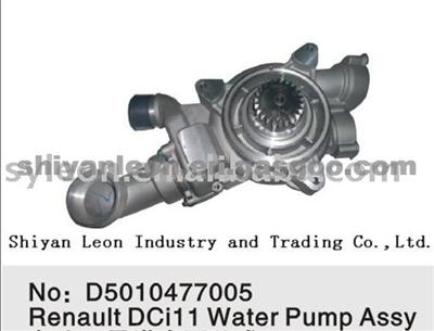 Renault Water Pump Hydraulic Pump D5010477005