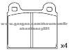 Brake Pad Set for VOLKSWAGEN 251 698 151 D