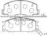 Brake Pad Set for TOYOTA 04465-28260