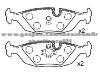 Brake Pad Set for BMW 34 21 1 156 746