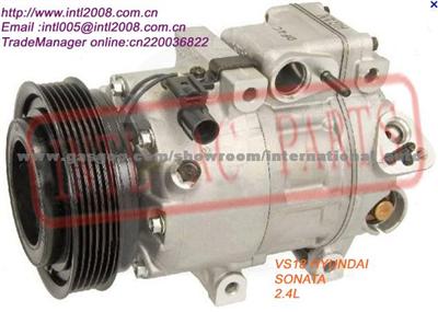 VS18 Auto Air Compressor For HYUNDAI SANTA FE HYUNDAI SONATA 2.4L 2007-2009 2008 OEM#977012B201 977012B251 977013K220