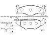 Brake Pad Set for VOLKSWAGEN 867 698 151