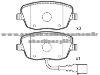 Brake Pad Set for SEAT 6Q0 698 151 C