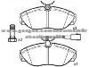 Brake Pad Set for PEUGEOT 4252.27