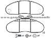 Brake Pad Set for MERCEDES BENZ 631 420 02 20