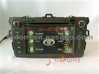 Car DVD Player Monitor + Bluetooth + GPS For Toyota Corolla