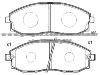 Brake Pad Set for HYUNDAI 58101-4AA00