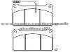 Brake Pad Set for MERCEDES BENZ 001 420 90 20