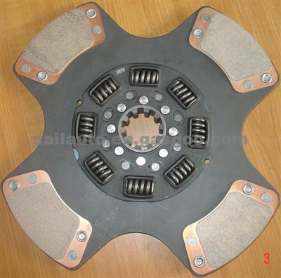 Fan Type Clutch Plate 128215 For Truck