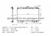 NISSAN 240SX Radiator 21450-70F00