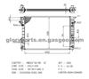 OPEL Omega Radiator 52463050