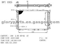 AUDI 100 Radiator 4A0121251C