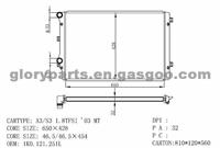 AUDI A3 Radiator 1K0.121.251L