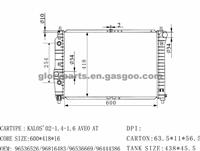 DAEWOO Kalos/Aveo 1.2I Radiator 96536526