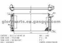 GM Cadillac Radiator 52470913